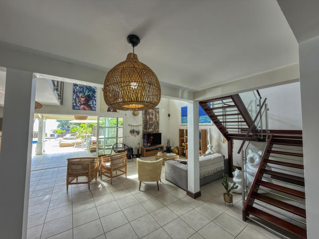 31.Location villa 4 chambres piscine saint françois guadeloupe - Vue mer